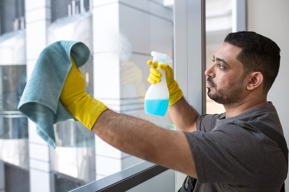 Window Glass Cleaning Dubai